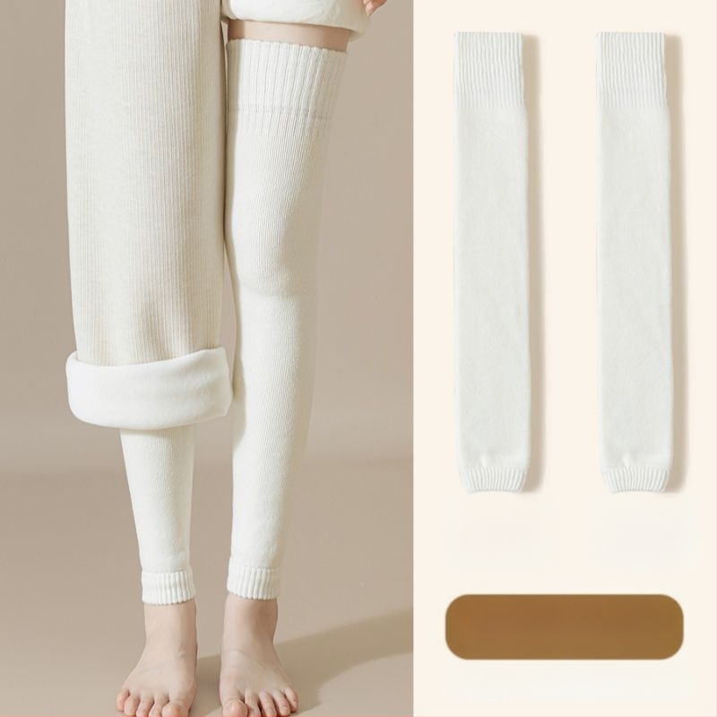 Gyapjú térdvédős zokni, térd fölötti vastag téli zoknik, gyermekeknek, súlyemeléshez