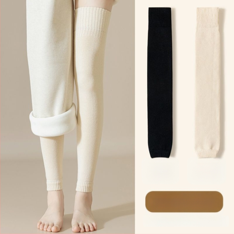 Gyapjú térdvédős zokni, térd fölötti vastag téli zoknik, gyermekeknek, súlyemeléshez