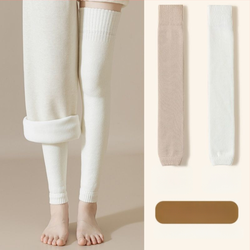Gyapjú térdvédős zokni, térd fölötti vastag téli zoknik, gyermekeknek, súlyemeléshez