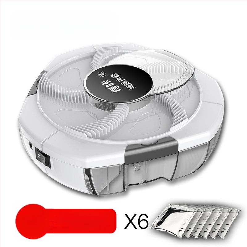 Машина за улов и убийство на мухи – LED светлина; обхват 10 м²; ръчен електрически удар; без вградена батерия; нетоксично