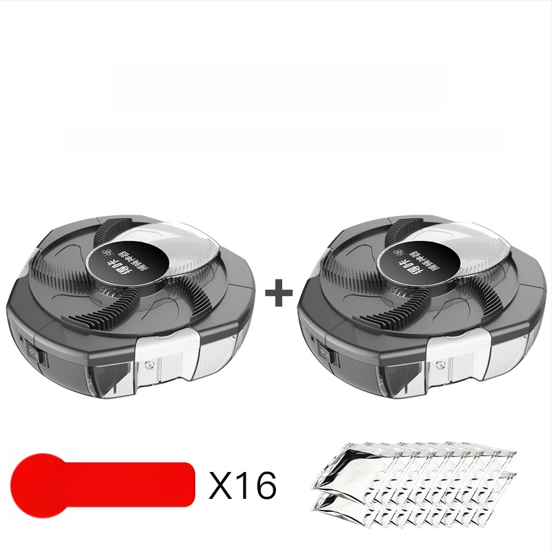 Машина за улов и убийство на мухи – LED светлина; обхват 10 м²; ръчен електрически удар; без вградена батерия; нетоксично