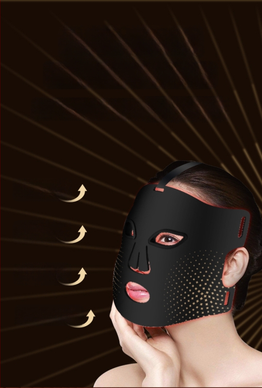 Mască facială de frumusețe cu terapie fotonică – reîncărcabilă, 3 trepte, utilizare acasă; reducerea ridurilor, estomparea acneei, luminozitatea pielii