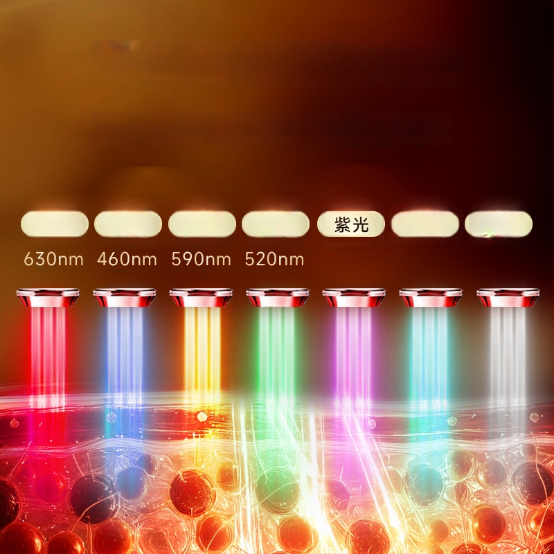 Dispozitiv mască facială cu albire și rejuvenare a pielii, IPX8 rezistent la apă, portabil, fără baterie încorporată, FDA/CE/FCC/ROHS certificări