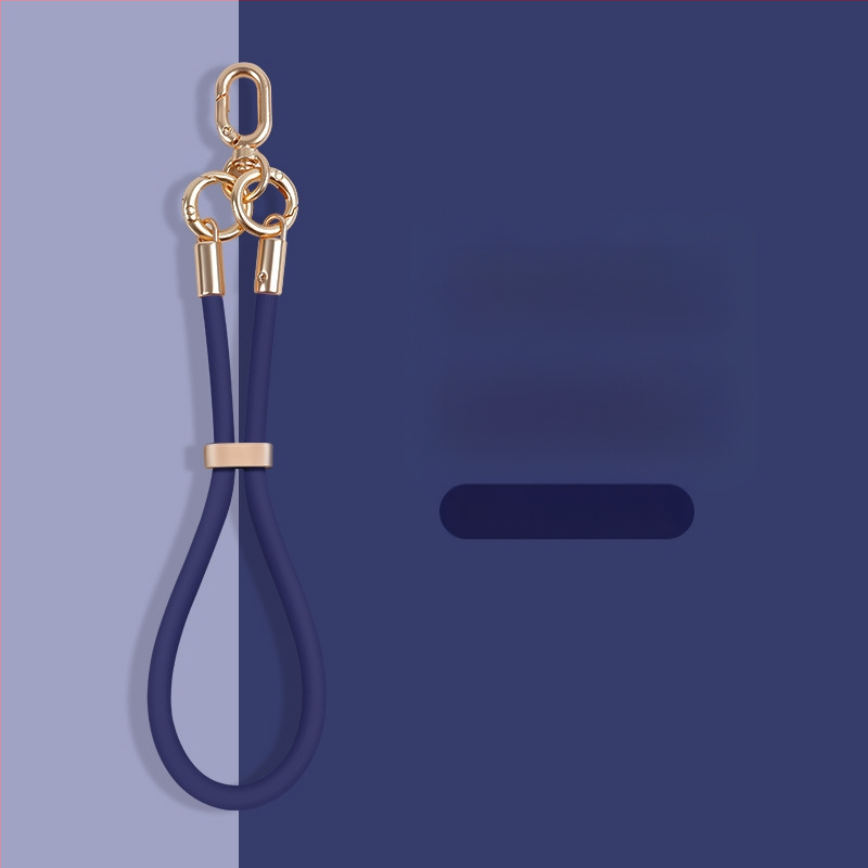 Skysto silikono telefono pakabukas su reguliuojamu užsegimu — anti-pardavimo funkcija, kūrybingas geometrinis dizainas, prekė Yikaden