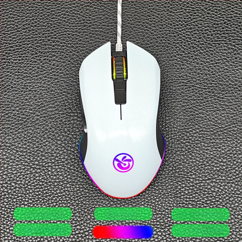 M6 ασύρματο ποντίκι Bluetooth 5.2 με διπλό τρόπο σύνδεσης 2.4G/Bluetooth, φόρτιση USB-C, 2400dpi, 6 κουμπιά, εργονομικός σχεδιασμός