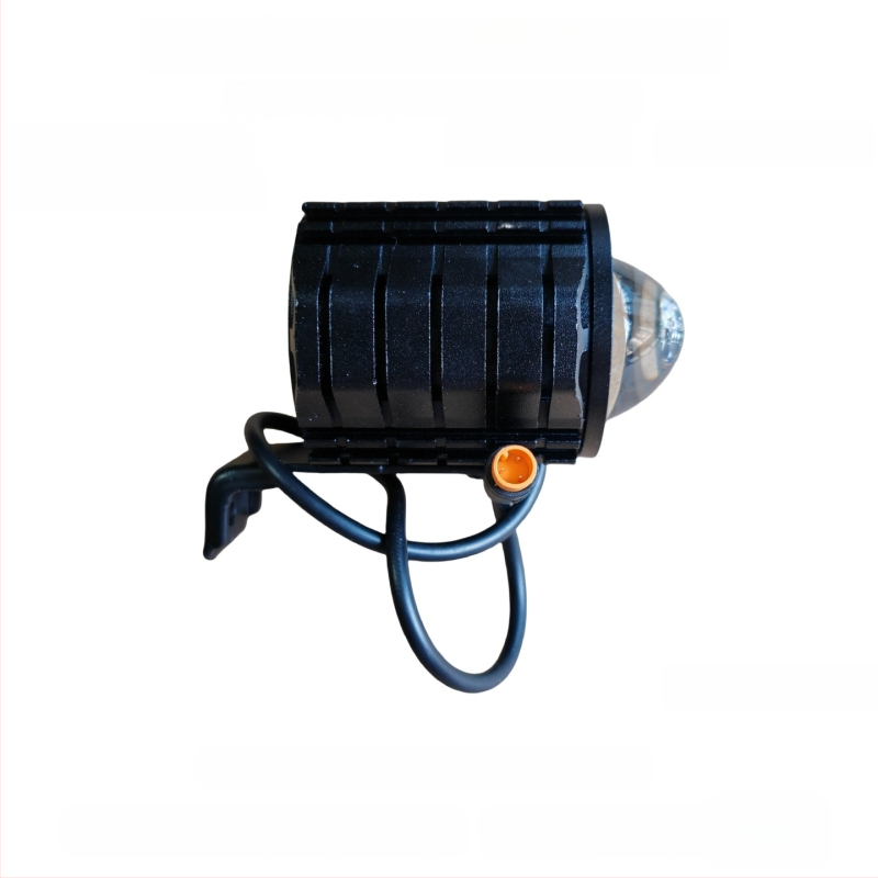 LED предна светлина за сгъваем велосипед, алуминиева сплав, 12W, 36-80V, модел YTDD