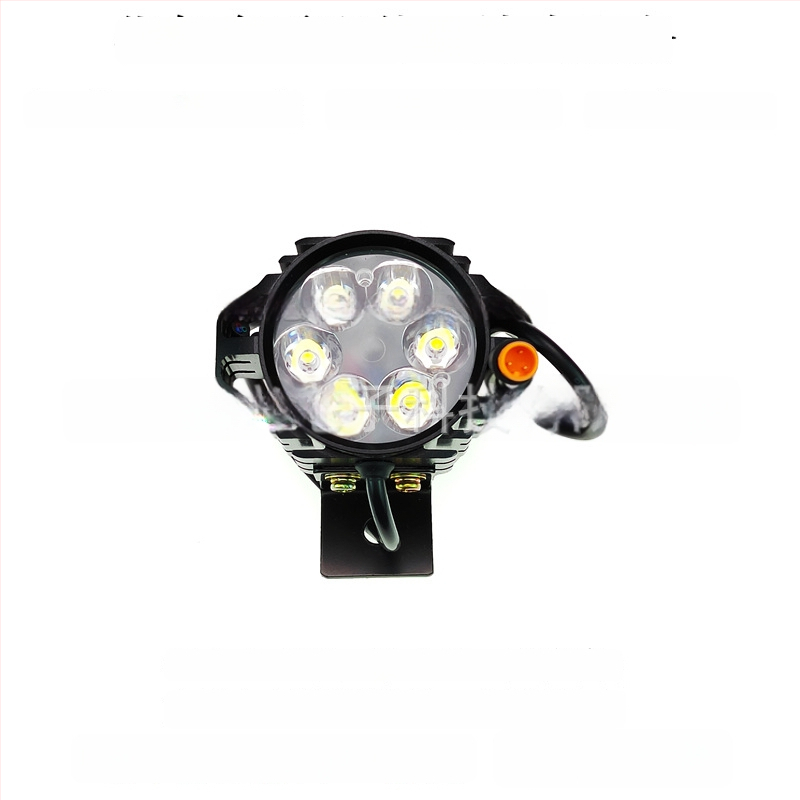 LED предна светлина за сгъваем велосипед, алуминиева сплав, 12W, 36-80V, модел YTDD