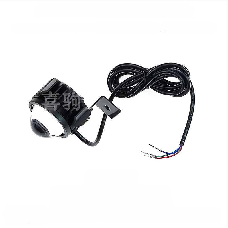 LED предна светлина за сгъваем велосипед, алуминиева сплав, 12W, 36-80V, модел YTDD