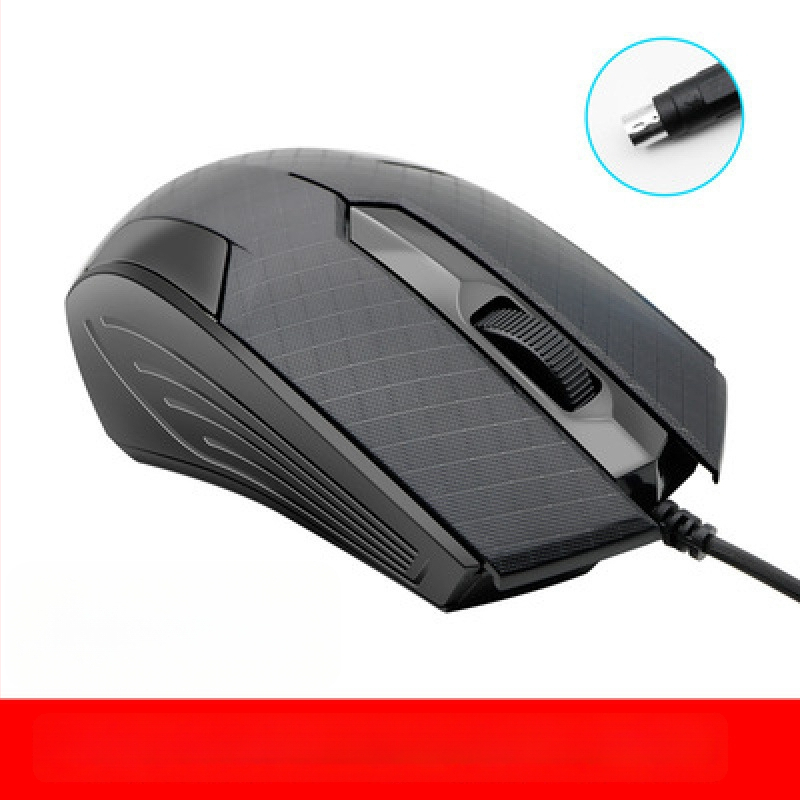 USB ενσύρματο ποντίκι υπολογιστή με μακρύ καλώδιο, μήκη 2m/3m/5m, 3 κουμπιά, φωτοηλεκτρικός αισθητήρας, κατάλληλο για επιτραπέζιο υπολογιστή/οθόνη TV