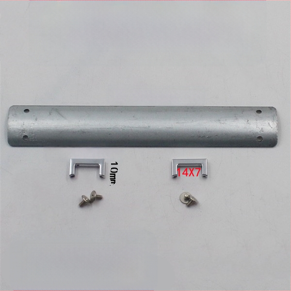 Metalna kopča-klips za torbe s I- i H-oblikom i oprugom – hardver za DIY torbe