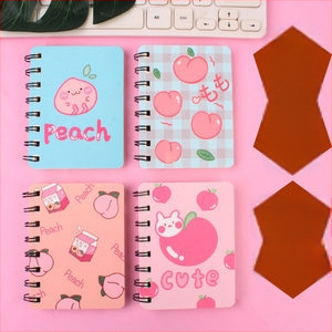 Panda σπειροτετράδιο, μοντέλο A7, 120 σελίδες, χαρτί 44 g, μάρκα Ieno, σειρά Panda