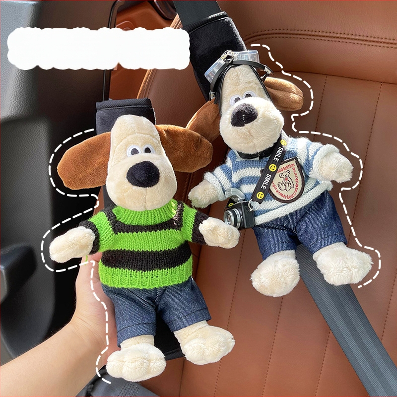 Husă pentru centură auto Che Zhiqian – decor pluș; Material: puf; Tip: decorare; Modele aplicabile: General; Personalizare: Nu