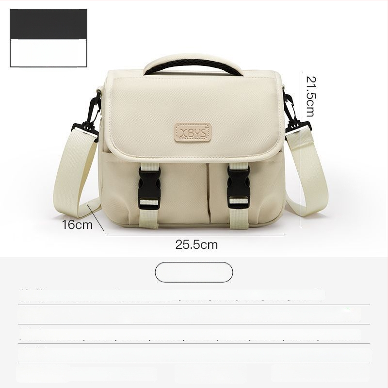 PU bőrű kameratáska tükör nélküli kamerákhoz, vállon átvethető, kézitáska stílus, otthoni tárolás, 2025 tavasz megjelenés