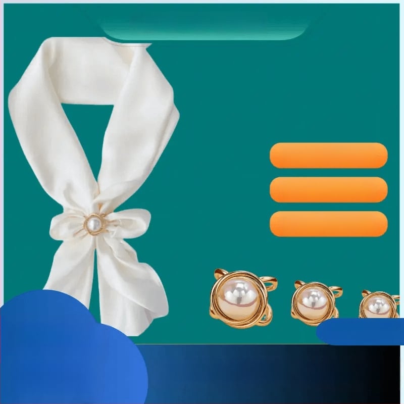 3 dar ötvözetes ingzár – minimalist női stílus, virágos dizájn, gyöngyház berakás, elektroplátolt felület