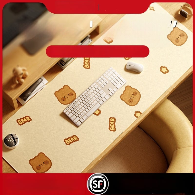 Десктоп нагряваща подложка с интелигентен цифров дисплей, водоустойчива, регулируема температура, 220V захранване през щепсел, 85W