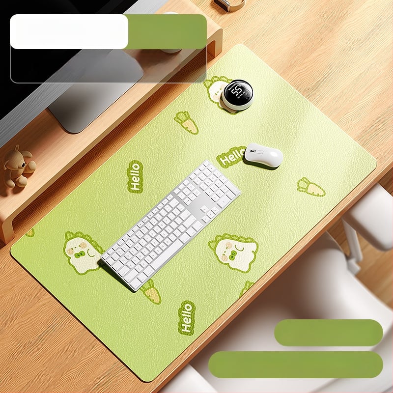 Десктоп нагряваща подложка с интелигентен цифров дисплей, водоустойчива, регулируема температура, 220V захранване през щепсел, 85W