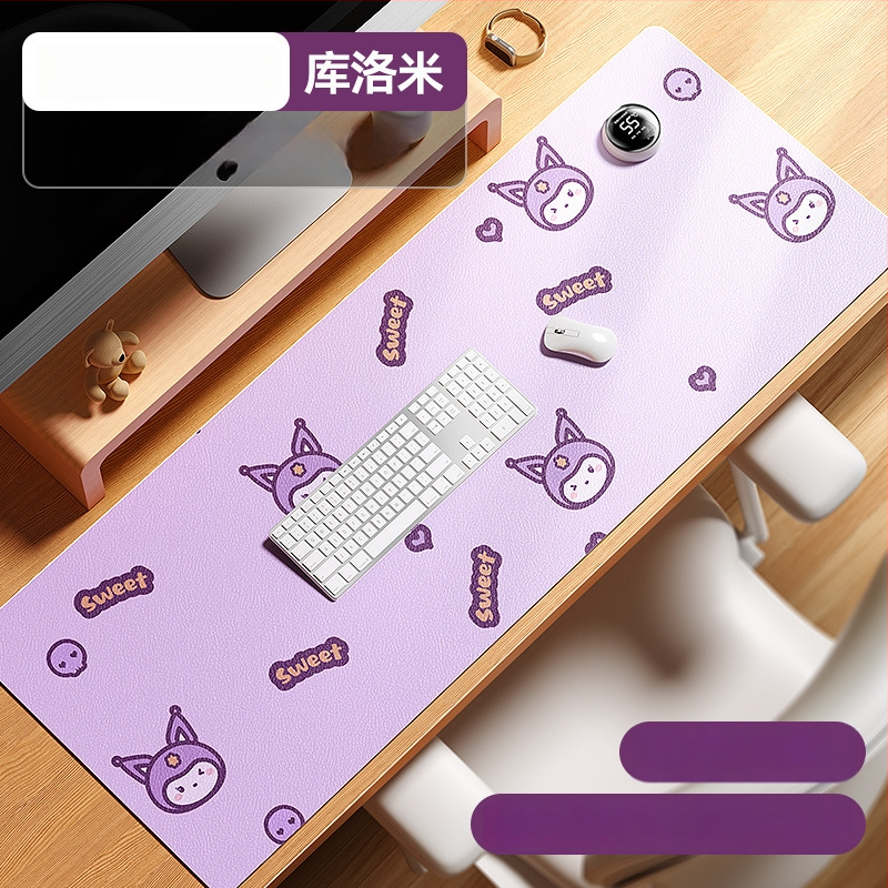 Десктоп нагряваща подложка с интелигентен цифров дисплей, водоустойчива, регулируема температура, 220V захранване през щепсел, 85W