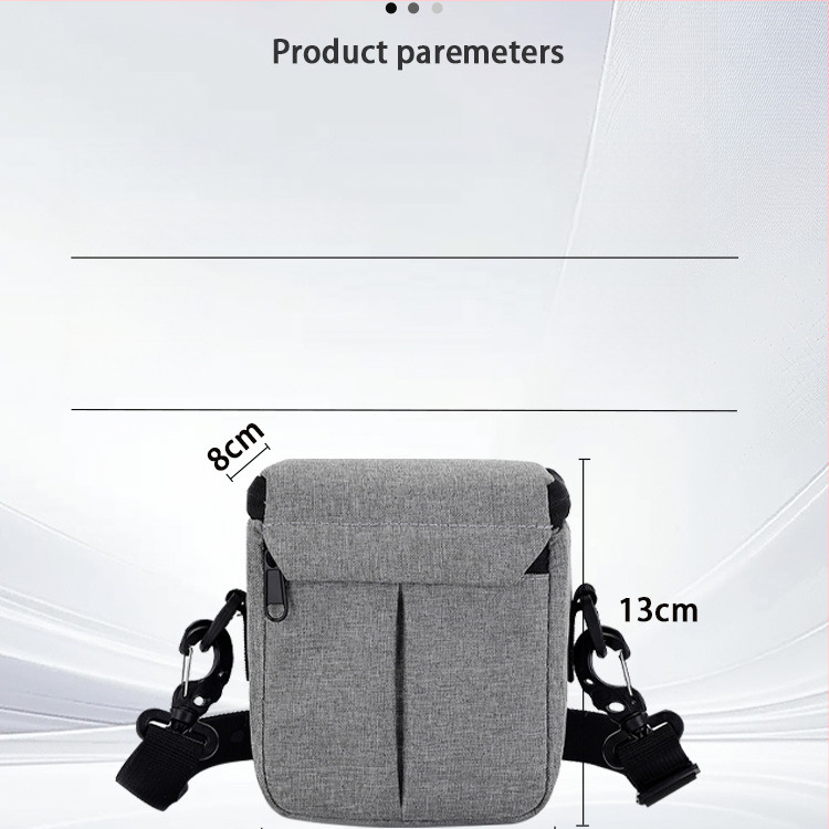 Canon G7X3 keresztpántos táska, Oxford anyag, uniszex, 2025 tavasz