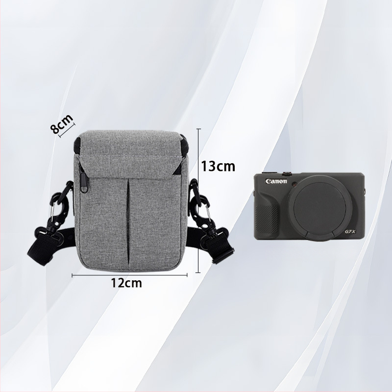 Canon G7X3 keresztpántos táska, Oxford anyag, uniszex, 2025 tavasz