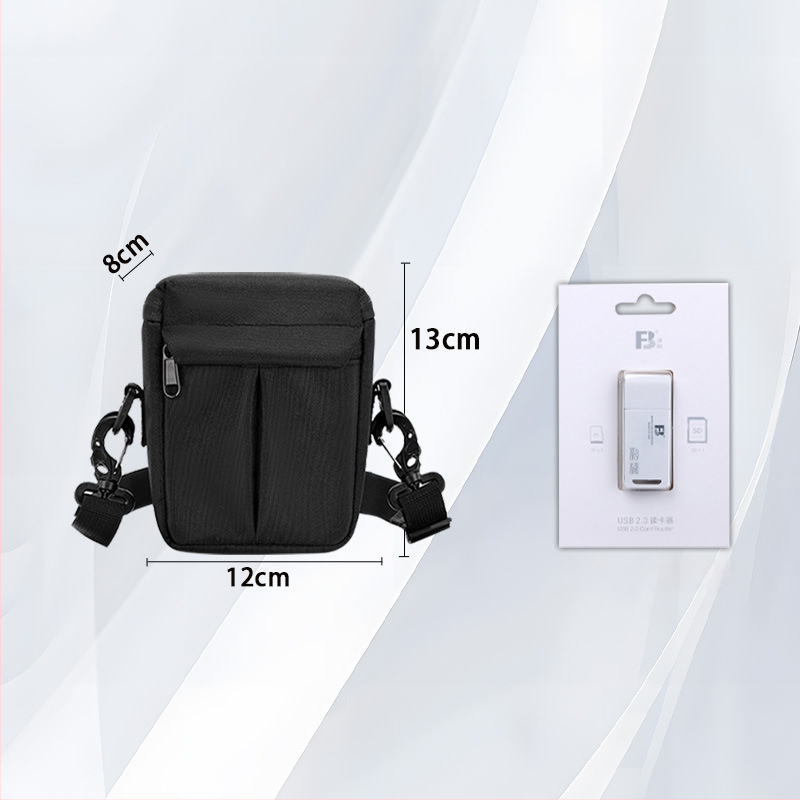 Canon G7X3 keresztpántos táska, Oxford anyag, uniszex, 2025 tavasz