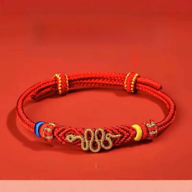 Köis käevõru, Hiina stiilis, unisex, 2025 kevad, käsitsi kootud