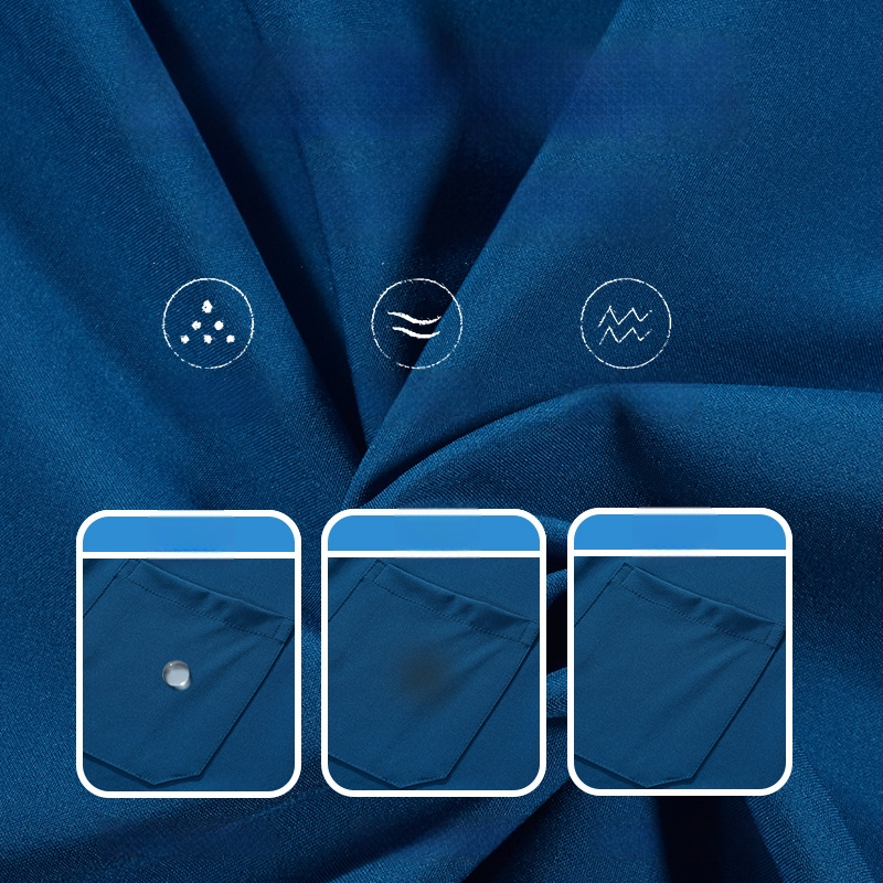 Dingshang meditsiiniline komplekt, unisex, pikkade varrukatega, ümmarguse kaelusega, kiiresti kuivan, elastne kangas (ülaosa + püksid), 90–95% spandeks polüesteril