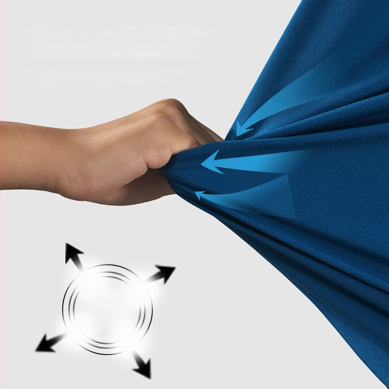 Dingshang meditsiiniline komplekt, unisex, pikkade varrukatega, ümmarguse kaelusega, kiiresti kuivan, elastne kangas (ülaosa + püksid), 90–95% spandeks polüesteril