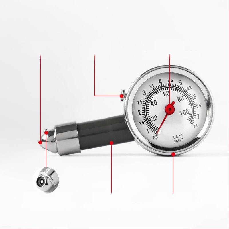 Манометр за гуми – високопрецизен, преносим монитор за налягането (220V)