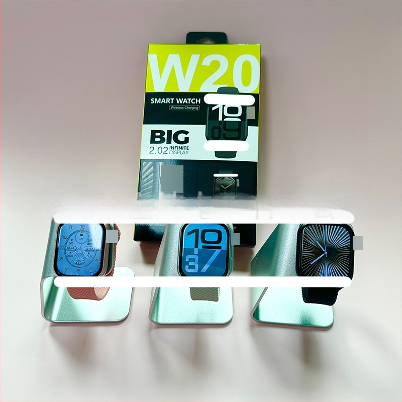 Smartwatch W20 Series 11 – Bluetooth hívások, valós idejű pulzusmérés, TFT kijelző, mindennapos vízállóság, vezeték nélküli töltés