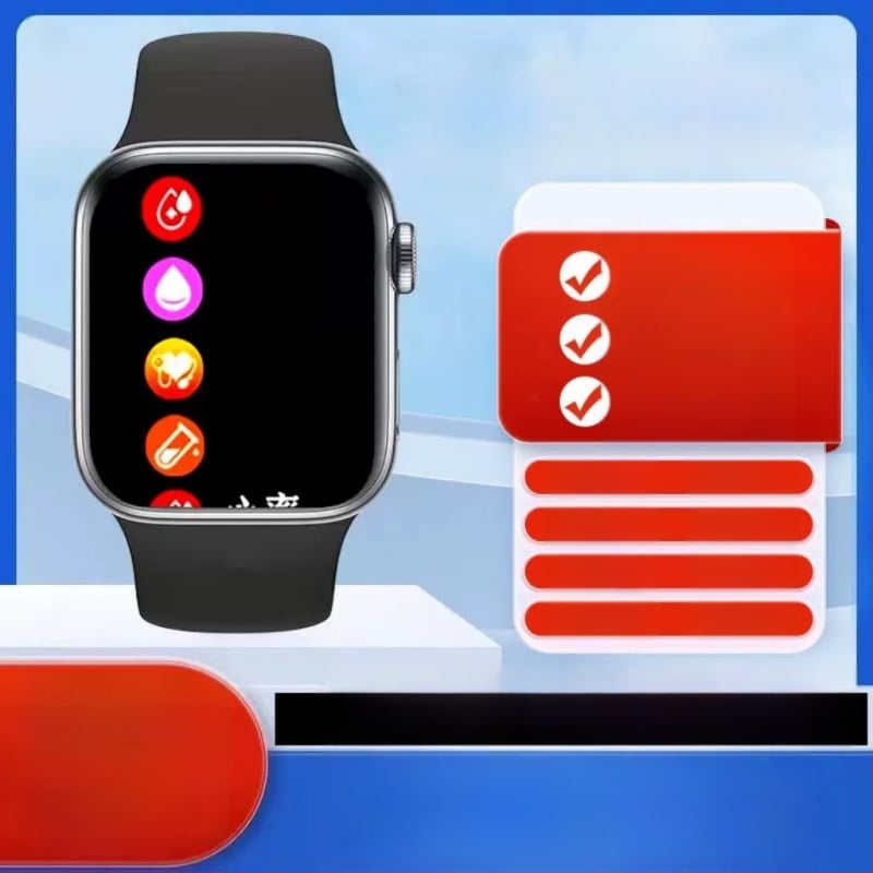 Nem-invazív okosóra vércukor- és vérnyomásméréssel, szívritmus- és alváskövetéssel, húgysav mérése