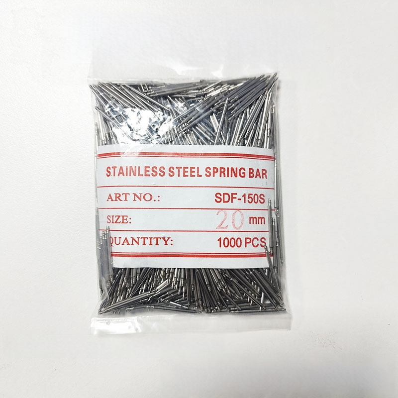 Ax de ceas din oțel inoxidabil, cu ax fără sudură, suport dublu și pin arc