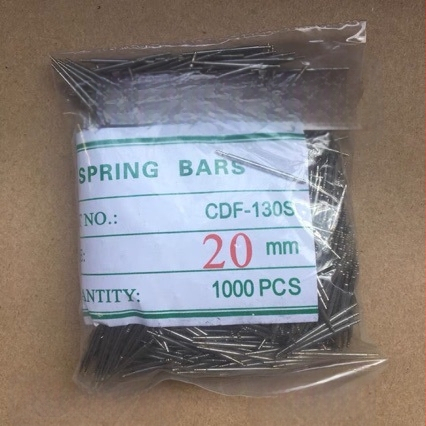 Știfturi din oțel inoxidabil pentru curea de ceas, capete duble, pachet 1000 buc.