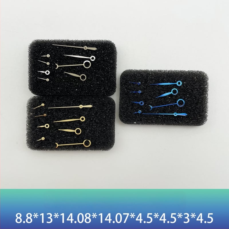 Ace de ceas pentru mecanismul 7751 – ace pentru faza lunii, set de opt ace, ace pentru oră și minut (Primăvara 2024)