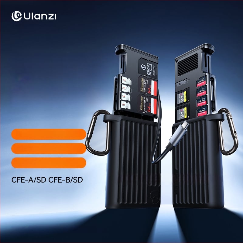 SD-kártya tok X055/X056 — USB-C, USB 3.2 Gen 2, Beépített, Anyag: fém/szilikon