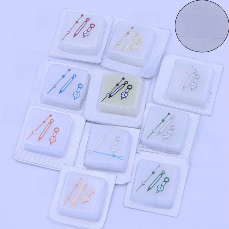 Aceste ace luminoase pentru ceasuri cu trei ace, compatibile NH35/NH36 — înlocuire acelor de oră, minut și secundă