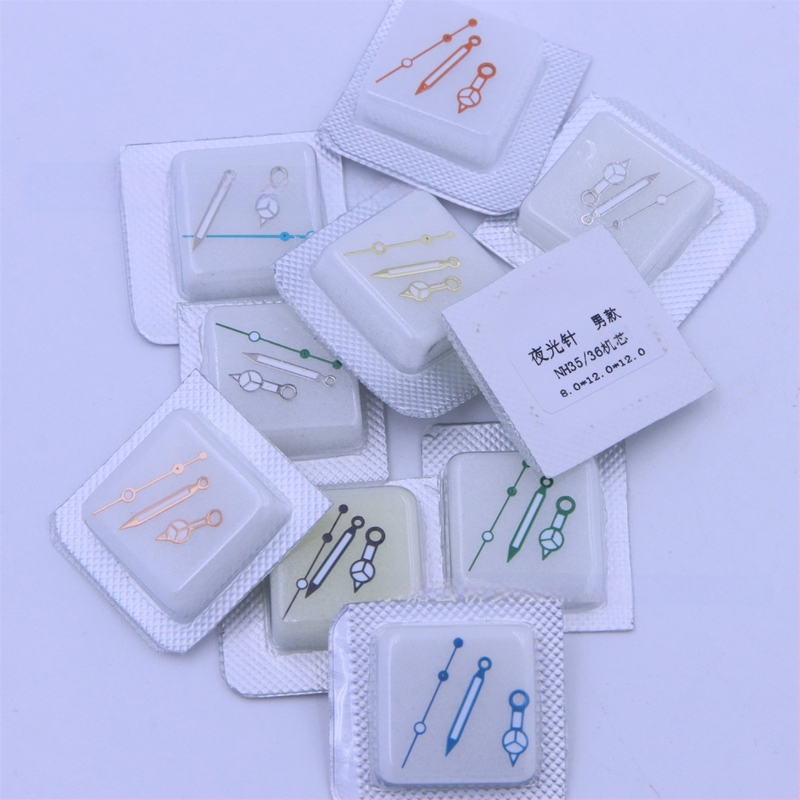 Aceste ace luminoase pentru ceasuri cu trei ace, compatibile NH35/NH36 — înlocuire acelor de oră, minut și secundă