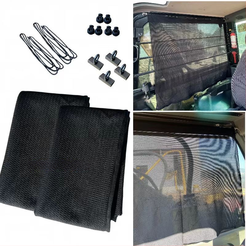 Ekskavaatori kabiini päikesekaitse - alumiiniumfoolium, riputatav, magnetiline kinnitus, universaalne ühilduvus