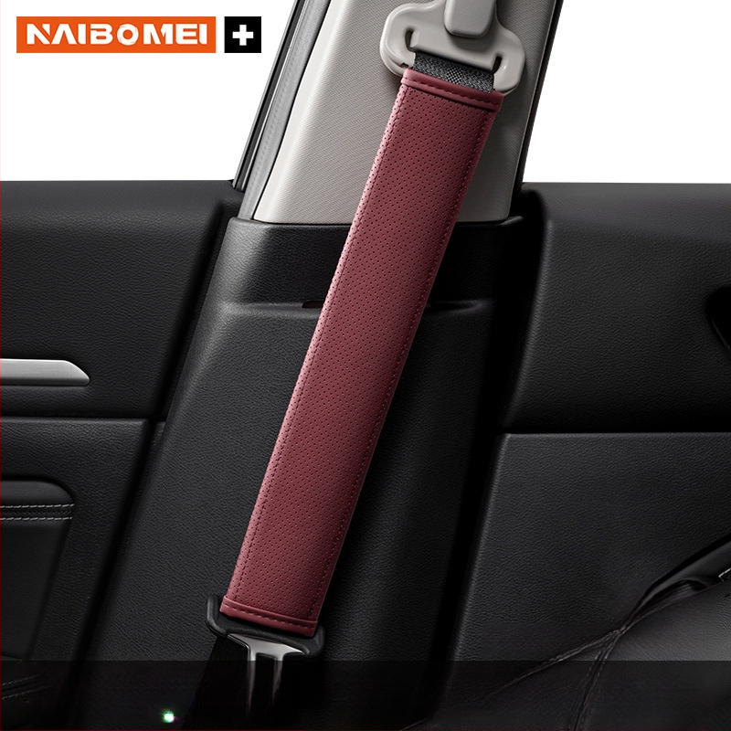 Pernă din piele pentru umărul centurii de siguranță pentru Mitsubishi Outlander, Lancer și Pajero – accesoriu decorativ