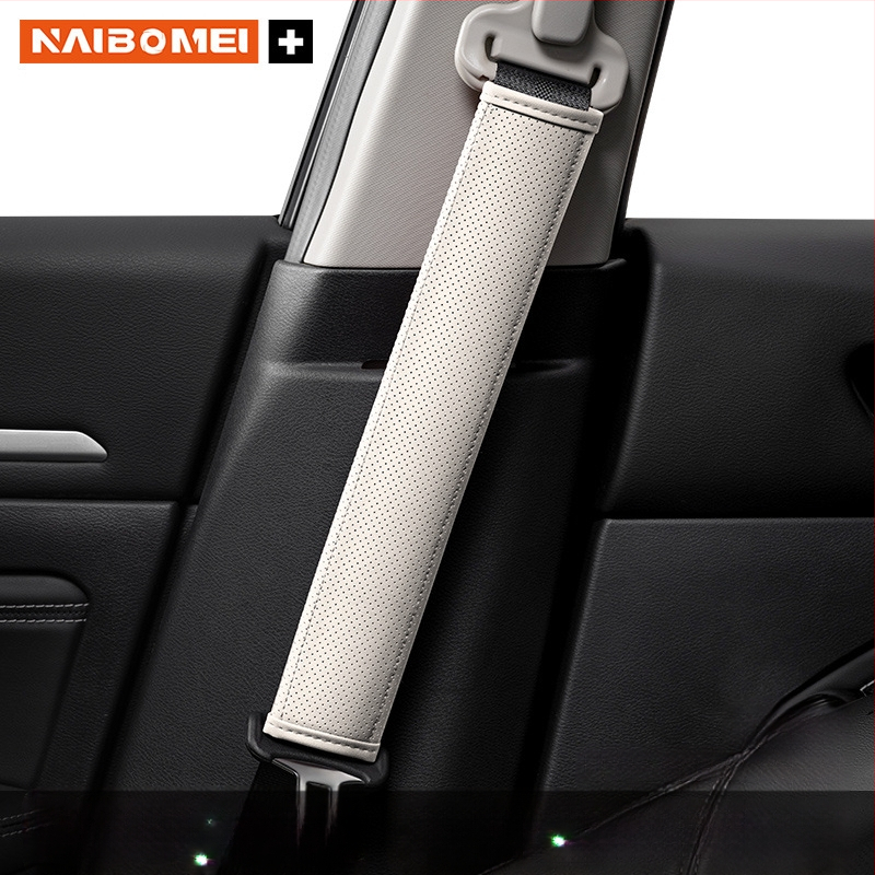 Pernă din piele pentru umărul centurii de siguranță pentru Mitsubishi Outlander, Lancer și Pajero – accesoriu decorativ