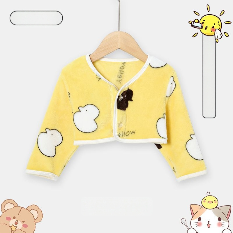 Șal pentru copii cu mâneci lungi, gros pentru toamnă-iarnă, protecție pentru umeri, cald