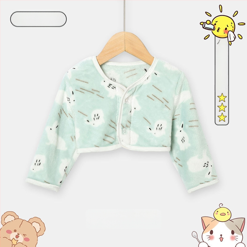 Șal pentru copii cu mâneci lungi, gros pentru toamnă-iarnă, protecție pentru umeri, cald