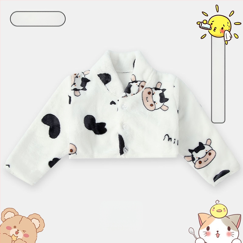 Șal pentru copii cu mâneci lungi, gros pentru toamnă-iarnă, protecție pentru umeri, cald