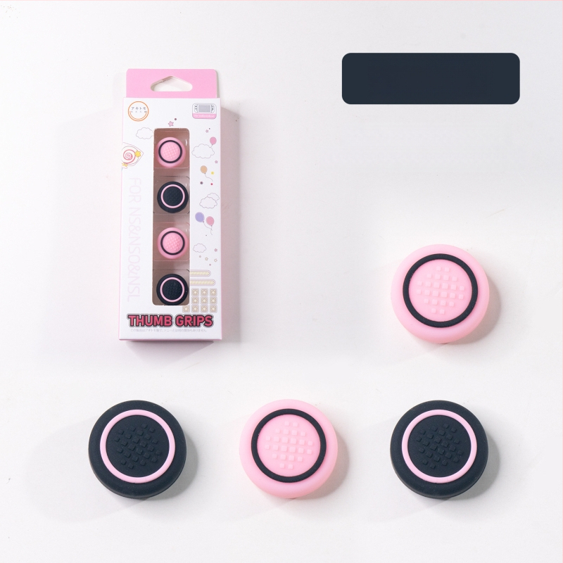 Κεφαλάκια σιλικόνης για Nintendo Switch – κυκλικά καλύμματα μοχλικού, μοντέλο 189, συμβατά με NS/Lite/OLED, εκτύπωση λογότυπου διαθέσιμη