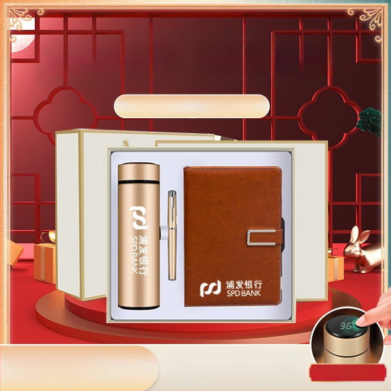 Set cadou termos cu notebook — infuzor de ceai, capacitate mare, interior din oțel inoxidabil 304, exterior din oțel inoxidabil 201, izolație în vid 6–12 ore