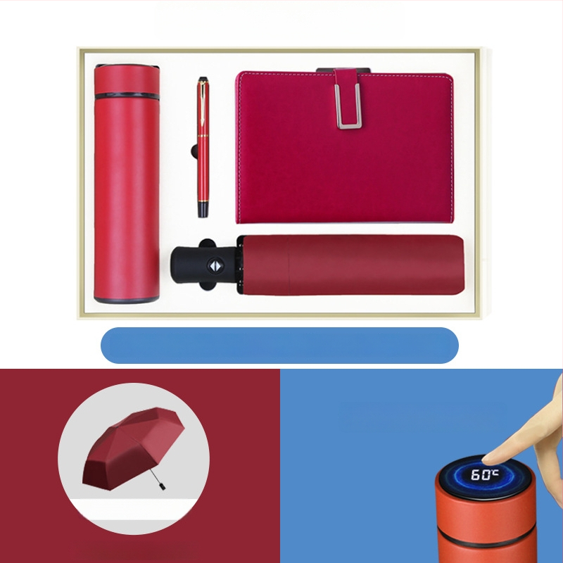 Set cadou termos cu notebook — infuzor de ceai, capacitate mare, interior din oțel inoxidabil 304, exterior din oțel inoxidabil 201, izolație în vid 6–12 ore