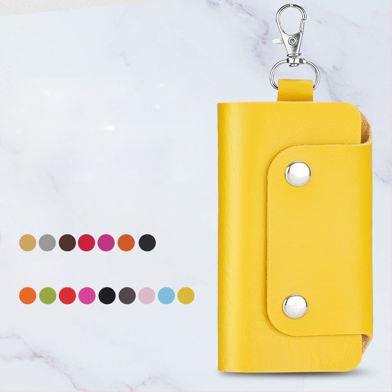 Geantă pentru chei din PU, pentru bărbați, depozitare acasă, marca Unique