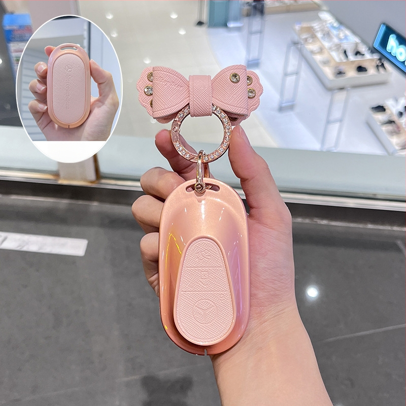 Husă de cheie pentru Mercedes-Benz E300L / 2024 GLC260, aliaj de zinc, stil premium, fără personalizare