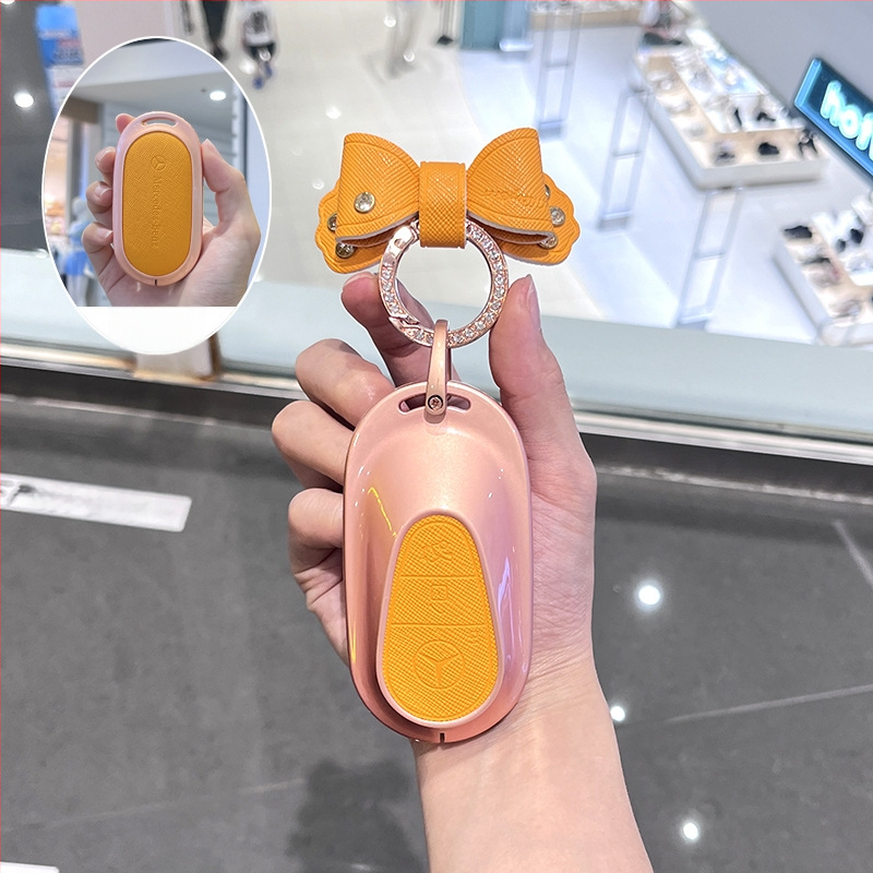 Husă de cheie pentru Mercedes-Benz E300L / 2024 GLC260, aliaj de zinc, stil premium, fără personalizare