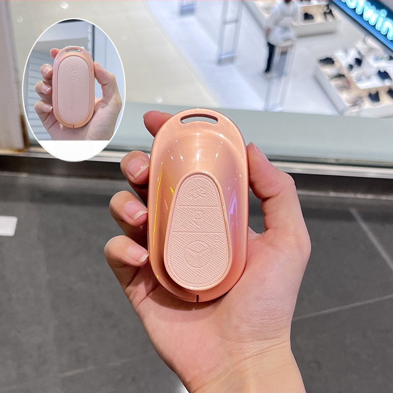 Husă de cheie pentru Mercedes-Benz E300L / 2024 GLC260, aliaj de zinc, stil premium, fără personalizare