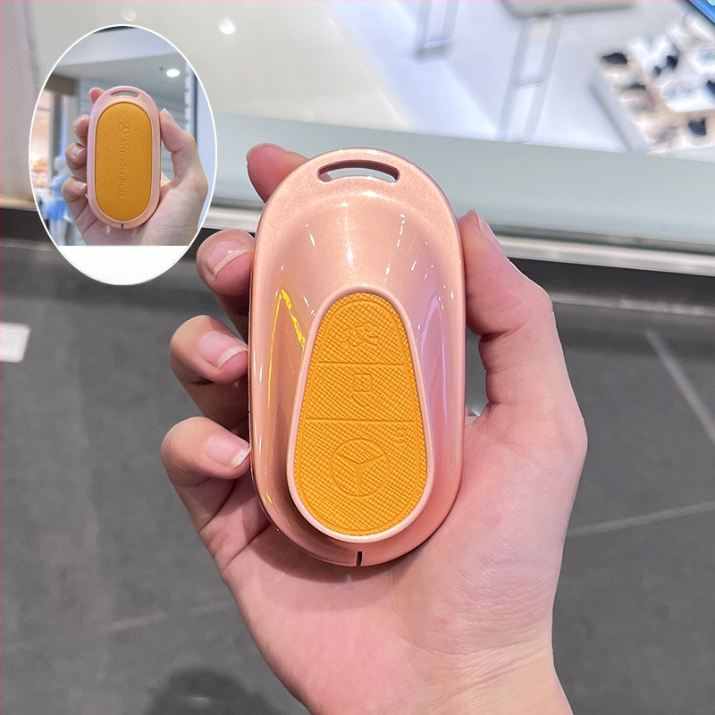 Husă de cheie pentru Mercedes-Benz E300L / 2024 GLC260, aliaj de zinc, stil premium, fără personalizare